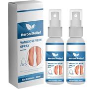 Spray Anti-Varices Pour Jambes,Spray De Traitement De Varices,Sprays Apaisant Pour Les Varices,Soulage Les Gonflements Et Inconforts 2PC