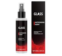 Spray antibuée pour pare-brise, désembueur de fenêtre de 100 ml, antibuée pour pare-brise intérieur de 1,5 x 1,5 x 4,65 pouces avec formule de vision claire, désembueur de verre pour véhicules marins,