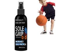 Spray antidérapant pour chaussures de basket-ball - Spray de protection de semelle de 100 ml, rehausseur de grip de baskets, accessoire de chaussures de performance | Booster de traction pour terrain