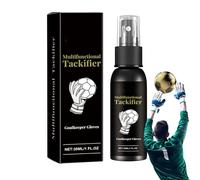 Spray antidérapant pour gants de football - 30 ml - Lavage sûr des gants de de but - Pour les matchs de de but d'entraînement de terrain de football, protection contre les intempéries