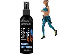 Spray antidérapant pour semelles de chaussures de sport | Spray de 100 ml pour semelle inférieure de chaussures de basket-ball | Amélioration de la traction des chaussures, grip de chaussures de