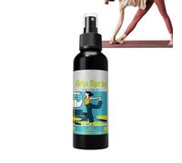 Spray antidérapant pour tapis de yoga : nouvelle formule améliorée, antidérapante, fournitures non collantes | Nettoyant sportif multifonctionnel avec renfort de friction pour soulever