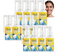 Spray antidouleur dentaire, spray buccal à la propolis, apaise rapidement les gencives, élimine en douceur les taches sur toutes les dents, formule naturelle sans alcool ni fluor, soin (12pcs)