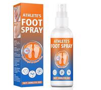 Spray antifongique pour les pieds 120 ml, traitement des pieds d'athlète, soulagement des pieds odorants, contrôle des odeurs et désinfectant pour chaussures