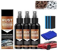 Spray Antirouille, Convertisseur De Rouille, Anti Rouille Metal, Antirouille, Dissolvant de Rouille pour Métaux,Rust Remover Spray, Dissolvant de Rouille Puissant pour Métal,Outils,Voitures (3)