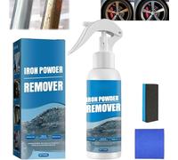 Spray antirouille multifonctionnel à action rapide, sprays antirouille portables pour métal avec éponge et chiffon, oxydation à action rapide, nettoyant multi-surfaces, pour outils, métaux et (1 PCS)