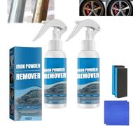 Spray antirouille multifonctionnel à action rapide, sprays antirouille portables pour métal avec éponge et chiffon, oxydation à action rapide, nettoyant multi-surfaces, pour outils, métaux et (2 PCS)