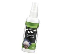 Spray antistatique pour vêtements, spray statique pour cheveux 100 ml - Rafraîchisseur de tissu, éliminateur d'odeurs, spray de tissu format voyage, élimine l'adhérence statique, les rebelles et les