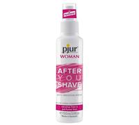 pjur WOMAN After you shave - Spray nourrissant au panthénol - Pour la région intime sensible des femmes - Pack de 1 (1 x 100 ml)