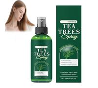 Spray après-shampoing sans rinçage à l'huile d'arbre à thé, démêlant hydratant et nourrissant, spray capillaire à l'arbre à thé, naturel et rafraîchissant pour les cheveux et la peau (1pcs)
