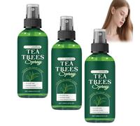 Spray après-shampoing sans rinçage à l'huile d'arbre à thé, démêlant hydratant et nourrissant, spray capillaire à l'arbre à thé, naturel et rafraîchissant pour les cheveux et la peau (3pcs)