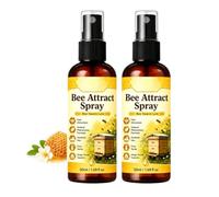 Spray Attractif Naturel pour Abeilles Usage ExtéRieur,Attractif pour Abeilles MellifèRes, Aide à Guider Les Essaims vers Les Ruches Ou PièGes ExtéRieurs,IdéAl pour Jardins Fleuris, Plantations (2)