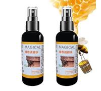 Spray attractif pour abeilles 100 ml,Leurre naturel polyvalent pour charpentier, leurre efficace et convivial pour abeilles, appât Portable pour abeilles (2 pièces)