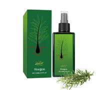 Spray au romarin 120 ml, nourrit les cheveux secs et crépus, renforce et épaissit, prévient la chute des cheveux, adoucit et lisse, doux et non irritant, sans alcool, contient de l'huile de ricin et d