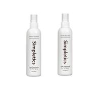 Spray au sel de mer Simpletics, spray texturisant au sel de mer à la vanille Simpletics, spray au sel de mer pour cheveux, spray pour boucles et vagues de plage, spray hydratant et brillant (2PCS)