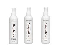 Spray au sel de mer Simpletics, spray texturisant au sel de mer à la vanille Simpletics, spray au sel de mer pour cheveux, spray pour boucles et vagues de plage, spray hydratant et brillant (3PCS)