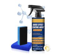 Spray Auto,120ml Effet Rapide Et Haute Brillance Accessoire De Nettoyage | Agent De Revêtement Auto | Pour Extérieur Phare Pneu Garniture Moto Camion Détail Polissage