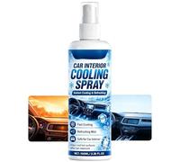 Spray Auto Rafraîchissant,100ml Désodorisant Rafraîchissant - Spray Désodorisant Auto - Pour L'Été Longs Trajets Trajets Quotidiens Voyages Sièges En Cuir Et Tableau De