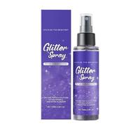 Spray-Body Glitter For Hair, Waterproof Glitter Sprays - Long-Lasting Shimmer Fors Face | Shimmer Spray Glitters Fors Clothes Face | Skin-Friendly Versatile Sparkling Hairspray For Women Wife Mom
