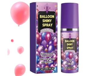 Spray Brillant Pour Ballon, Spray Brillant Latex Ballon, Bombe À Séchage Rapide Brillance Des Ballons, Pulvérisateur Pour Ballons À Brillant Lueur Dure Plus Longtemps, Vibrant