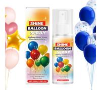 Spray Brillant pour Ballons, Brillance pour Décors Événements, Séchage Rapide pour Fêtes, Mariages et Décoration de Centre de Table