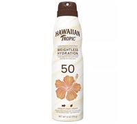 Spray bronzant Hawaiian Tropic SPF 50 - Protection UVA/UVB - 170g - Parfum tropical irrésistible!