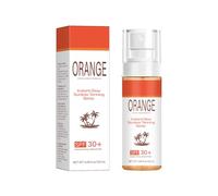 Spray Bronzant Orange, Spf 30+, Spray Bronzant Instantané, Pour Un Hâle Ensoleillé, Accélérateur De Bronzage Pour Un Bronzage Plus Rapide Et Plus Foncé, Résistant à L'eau Et Non Adhésif.
