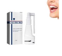 Spray buccal blanchissant pour les dents jaunissantes - Spray dentaire à dissolution sans tartre - Dentifrice anti-tartre - Spray de nettoyage des dents - Élimine les taches jaunes