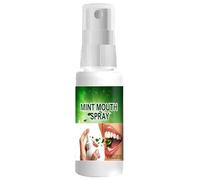 Spray Buccal pour l'Haleine,Soin Buccal Menthe,Spray Buccal Haleine Fraiche,Spray de Soins Bucco-Dentaires,Spray de Soins Bucco-Dentaires,Mauvaise Haleine Spray,Spray pour la Bouche,30ml,Menthe