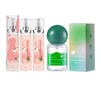 Spray Buccal pour l'Haleine,Soin Buccal Menthe,Spray Rafraîchissant pour l'Haleine,Sérum de Soins Bucco-Dentaires,1PC Flavour de la Menthe + 1PC Flavour de la Pêche