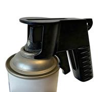 Spray Can Handle, Trigger Grip Tool, Aerosol Sprayer with Full Hand Feature, Paint Accessory with Reusable Details, Hardware Category, Ergonomic Attachment for Crafting Gardening Automotive Body