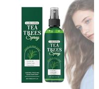 Spray Capillaire à L'Huile D'Arbre à Thé, AprèS-Shampoing Sans RinçAge à L'Huile D'Arbre à Thé, Spray DéMêLant Pour Cheveux Secs Et AbîMéS, Soin Des Cheveux EmmêLéS, Non Gras, Sans RinçAge (1 PCS)