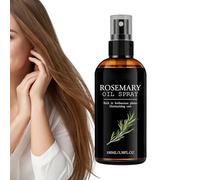 Spray Capillaire à l'Huile de Romarin - 100ml Huile de Romarin Nourrissante Hydratante Démêlante | Brume Rafraîchissante Capillaire,Pour pointes fourchues et cheveux frisottants maison voyage bureau r