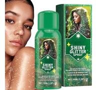 Spray capillaire à paillettes brillantes, Spray à paillettes brillantes pour vêtements | Tissu Spray Paillettes - Spray de paillettes scintillantes pour cheveux, maquillage de scène imperméabl