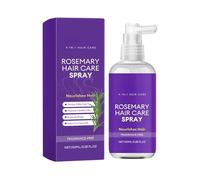 Spray Capillaire au Romarin pour Renforcer les Cheveux, Réduire la Cassure, Ajouter Volume & Épaisseur, Nourrit Cuir Chevelu & Racines, Tous Types Cheveux Hommes Femmes (1pcs)