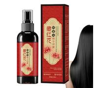Spray capillaire contre les cheveux cassants pour femmes | 100 ml occultant et fortifiant liquide de lissage naturel | pour professionnels, personnes âgées, réunions d'affaires, photographies