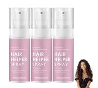Spray capillaire, sérum naturel à la caféine pour cheveux plus épais, répare les cheveux clairsemés naturellement pour femmes et hommes, spray épaississant pour cheveux perdus et abîmés (3pcs)