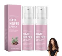 Spray capillaire, sérum naturel à la caféine pour cheveux plus épais, répare les cheveux clairsemés naturellement pour femmes et hommes, spray épaississant pour cheveux perdus et abîmés (2pcs)