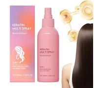Spray Capillaire, Spray Volume 5-en-1 100 ml, Brume Hydratante Longue Durée Conditionneur Réparation Stylage Quotidien Hommes Femmes Voyage Salle de Bain Maison