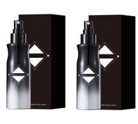 Spray coiffant volumisant sans rinçage, effet volume intense, longue tenue, contrôle du sébum, non collant, brume fine rafraîchissante, hydratant pour tous types de cheveux (2pcs)