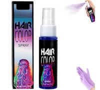 Spray Colorant Lavable Pour Cheveux, 3 Couleurs, Sprays Colorants Temporaires, Coiffage Instantané, Coloration Temporaire Vive Pour Cosplay, Bal De Promo, Fête, Noël, Halloween (1 pièce-C)