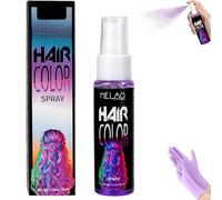 Spray Colorant Lavable Pour Cheveux, 3 Couleurs, Sprays Colorants Temporaires, Coiffage Instantané, Coloration Temporaire Vive Pour Cosplay, Bal De Promo, Fête, Noël, Halloween (1 pièce-A)