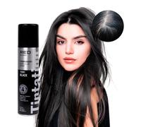 Spray colorant temporaire RED by Kiss Tintation pour cheveux, couvre instantan ment les racines grises, r sistant l'eau, anti-taches, facile