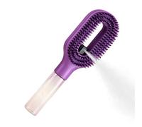 Spray Comb, 2-In-1 Built-In Fine Mist Tool, 8.5 Inches Brush with Solid Build, Heat-Resistant Abs Material, Ergonomic Handle with Modern Style, Styling Tool for Home Women Girls and Travel