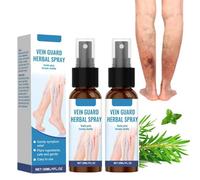 Spray Contre Les Varices - Menthol et Huile D'Arbre à Thé, Apaise et Nourrit La Peau, Favorise La Circulation, Formule Naturelle AdaptéE Aux Jambes, Aux Bras et Aux Articulations (2, 30ML)