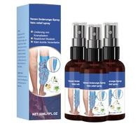 Spray Contre Les Varices - Spray Apaisant Naturel à Base de Pourpier, de Gingembre et de Sauge - Hydratation de La Peau et AméLioration de L'Apparence Des Varices - Convient Aux Jambes et Aux Bras (3)