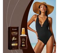 Spray corporel 120ml, bronzage rapide sans traces, contient du bêta-carotène pour un bronzage naturel et uniforme, éclat léger et hydratant effet soleil, convient pour le dos, les jambes, les bras, le