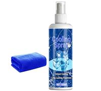 Spray Corporel Rafraîchissant 100ml Brume Fraîcheur Estivale Non Grasse | Brume Glacée Effet Glaçon Soulagement Chaleur Temps Chaud Pour Piscine Pique-Nique Randonnée Camping Course Sports Gym Apr