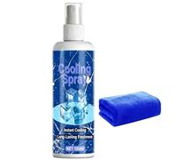 Spray Corporel Rafraîchissant - 100ml Brume Fraîcheur Estivale Non Grasse | Spray Brume Rafraîchissante Pour Temps Chaud | Pour Extérieur Plage Pique-Nique Randonnée Camping Sport