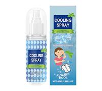 Spray Corporel Rafraîchissant - Spray Rafraîchissant 50ml Pratique,Brume Glacée Hydratante avec Protection UV pour Randonnée Quotidienne Sports Extérieurs et Activités en Plein Air par Temps Chaud